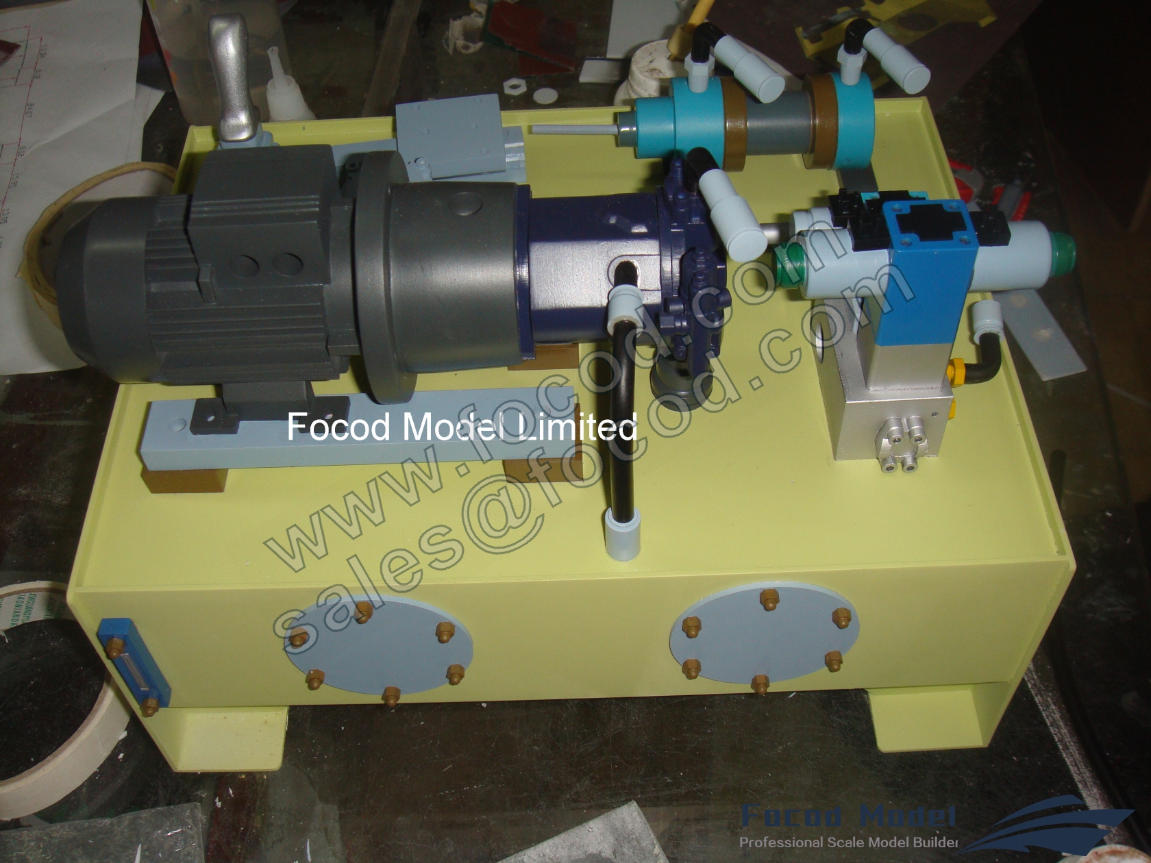 custom made model of Industrial Equipment